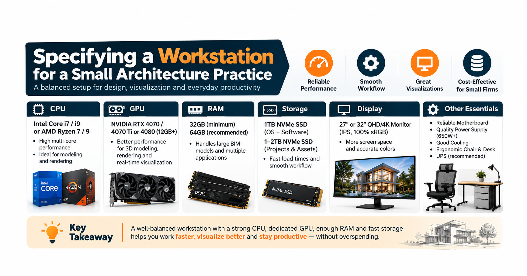 Specifying a workstation for a small architecture practice