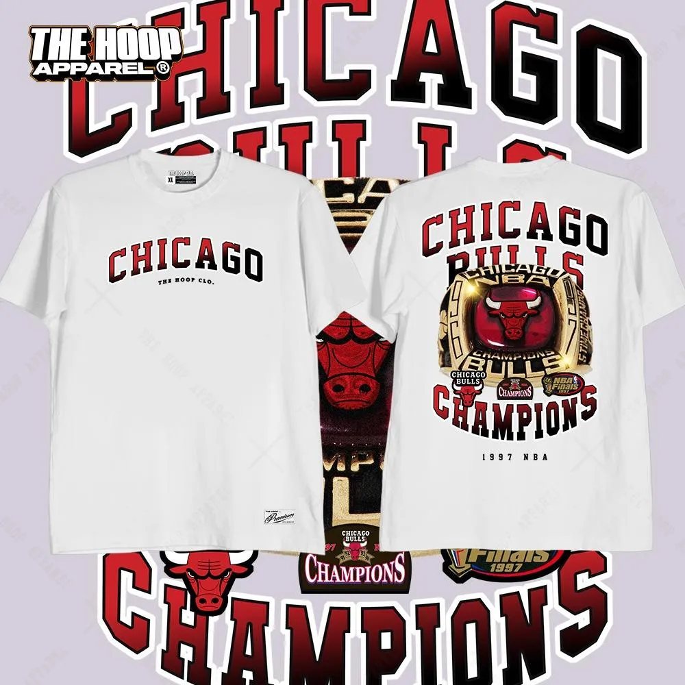 1997 Champions Graphic Cotton T-Shirt