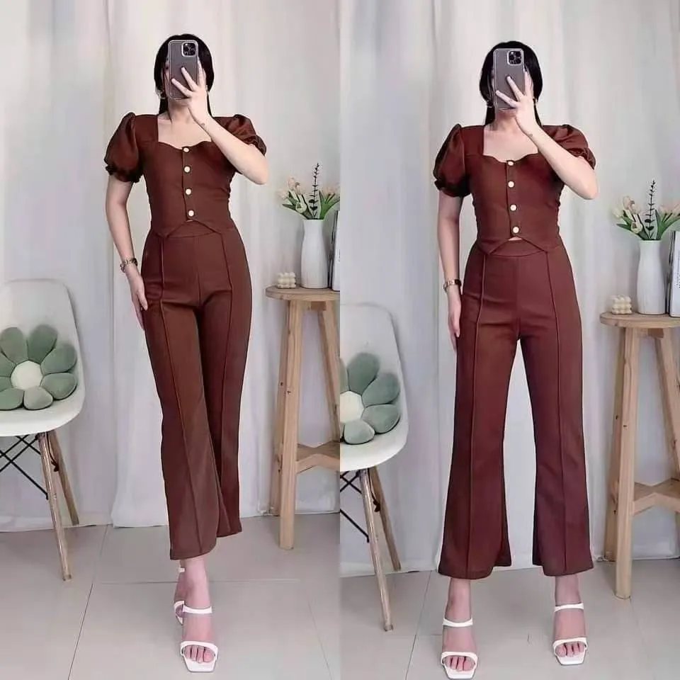 Peplum Top Co-ord Set