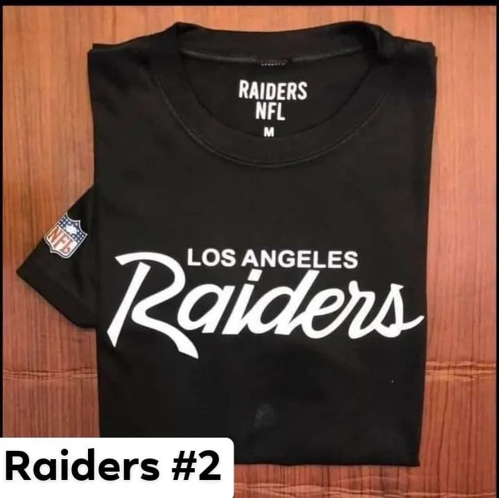 Raiders Custom Print T-Shirt