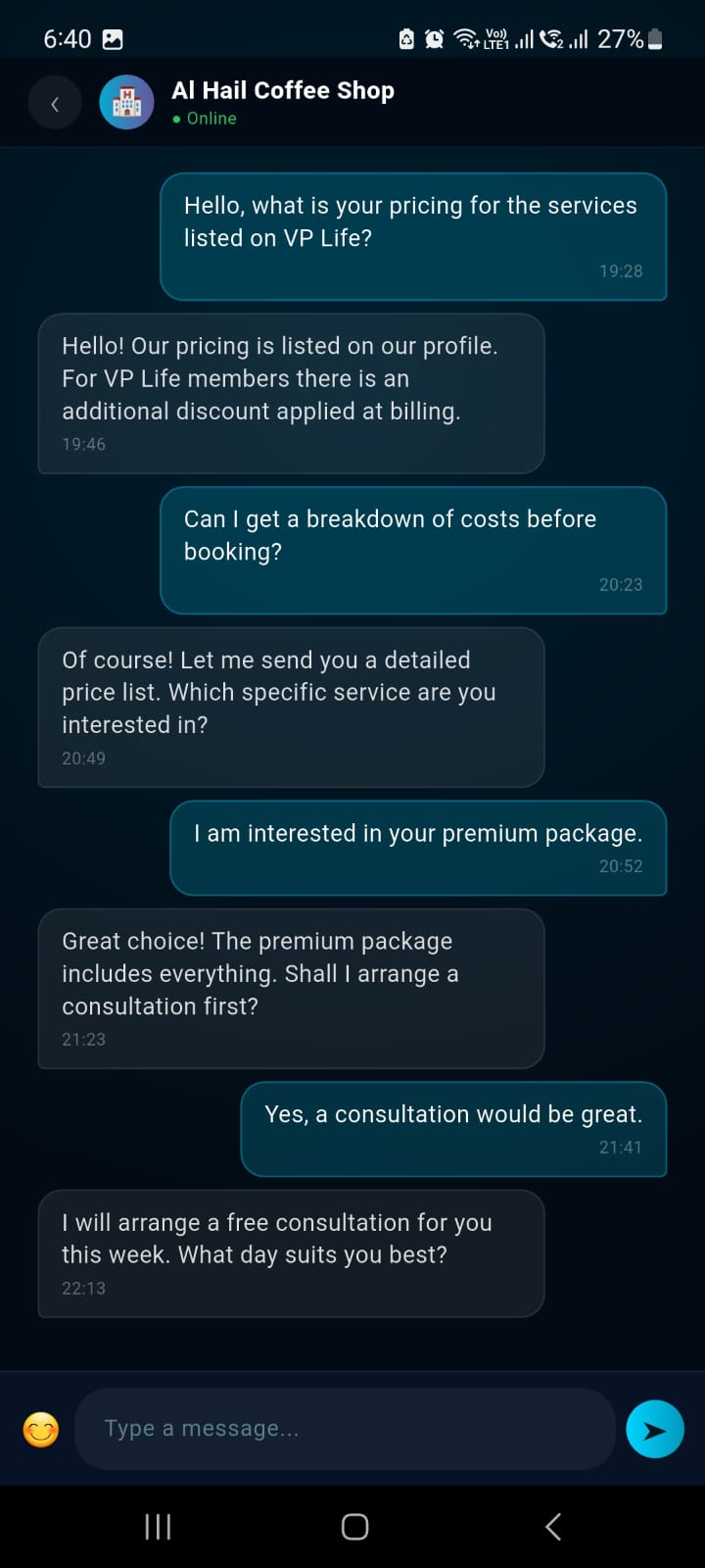 Customer App